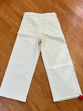 apiece apart Merida Jeans Size 33 Color Ecru